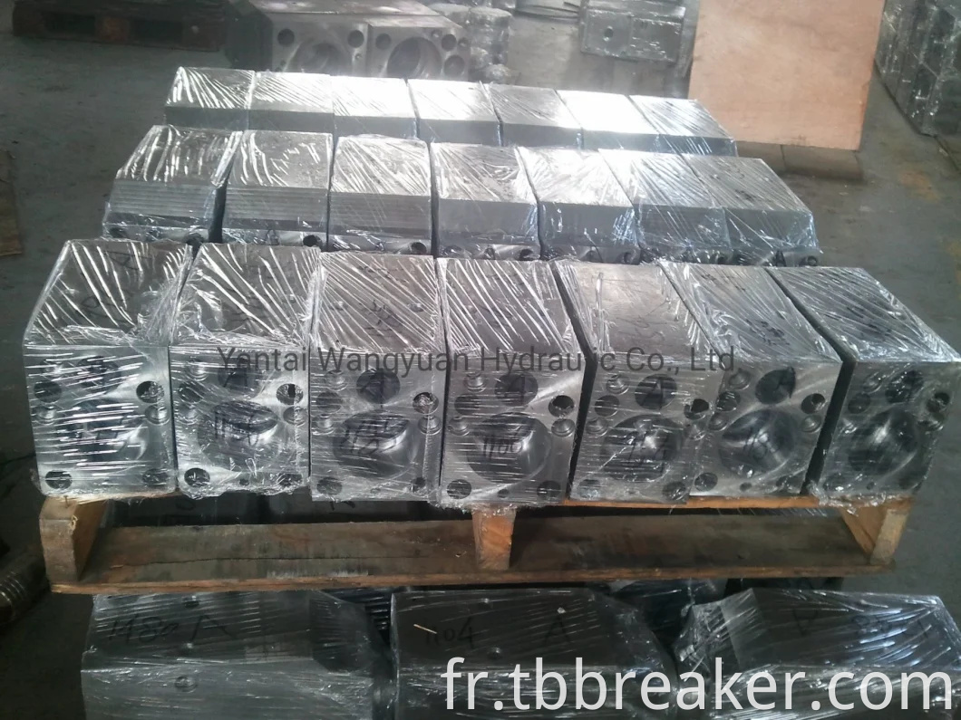 Hydraulic Hammer Back Head Breaker Pièces de rechange Breaker Back Back